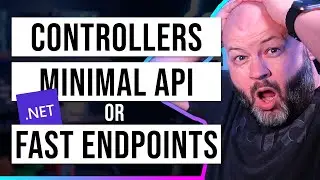 Choosing between MVC Controllers, Minimal API, or FastEndpoints for C# APIs.