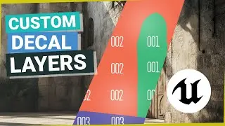 How to do Decal Layers in Unreal Engine