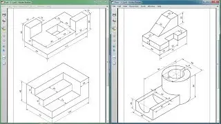 Pro Engineer Part Modeling Training Exercises for Beginners - 1