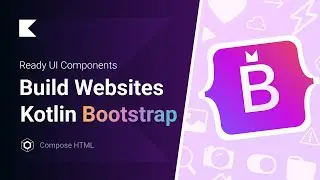 📚Check my New Library for Building Websites with Kotlin! - Kotlin Bootstrap