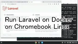 Run Laravel on Docker on Chromebook Linux