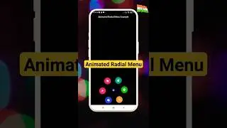 Animated Radial Button  In Flutter 