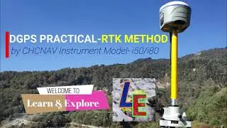 DGPS Survey Practical by RTK Method using CHCNAV i50/i80 DGPS