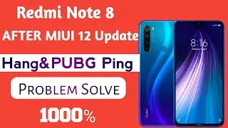 redmi note8 after MIUI 12 PUBG MOBILE High ping problem solve | Miui12 PUBG MOBILE HighPing problem