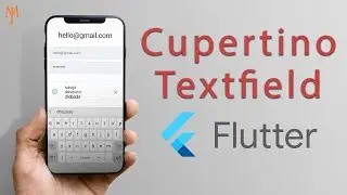 Flutter Tutorial - Create iOS Cupertino TextField | SwiftUI in Flutter