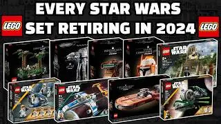 EVERY Star Wars LEGO Set Retiring in 2024!