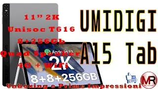 Tablet Umidigi A15: bundle completo ma gli manca qualcosa!