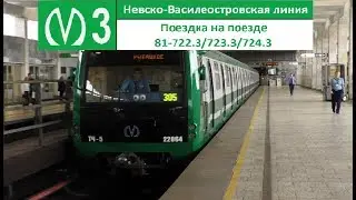 Поездка на поезде 81-722.3/724.3/724.3 