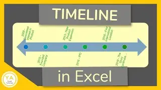 How to Make a Timeline in Excel - Tutorial