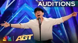 Dian Rene Sings TWICE... And He NAILS IT! | Auditions | AGT 2024