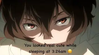 Unedited Dazai Osamu Clips S1-S2 | #bungoustraydogs clips | #anime #clips #dazai #bsd #animeclips
