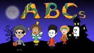 Halloween ABCs Song - Alphabet Song for Children and the Whole Family - Little Blue Globe Band