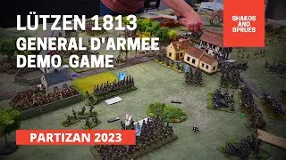 Lützen 1813 General D'Armee Demo Game | Partizan 2023