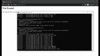 Python Flask - Routing, Variable rules, URL Building