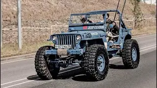 Willys c V8 первый offroad!