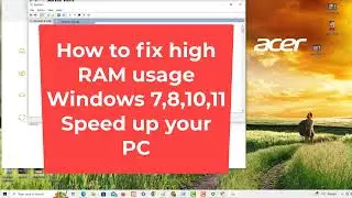 How to fix and speed up | RAM | Memory | Disk  | GPU | Internet