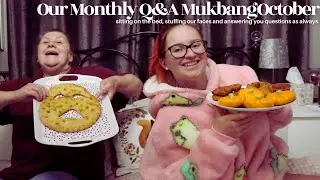 Our Monthly Q&A Mukbang|October