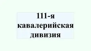 111-я кавалерийская дивизия