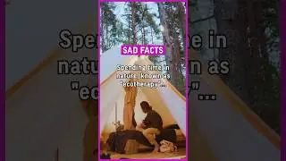 Spending time in nature, known as “ecotherapy” can have a positive impact on reducing sadness. #sad