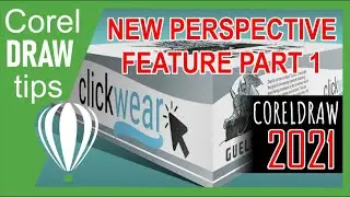 #coreldraw2021 New perspective tool in CorelDraw 2021 Part 1 of 2