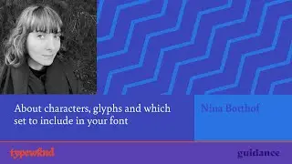 All set! About characters, glyphs and which set to include in your font