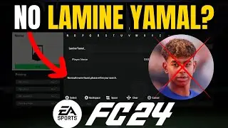 Why there is no Lamine Yamal in FC 24 - EA Sports FC 24 #fc24