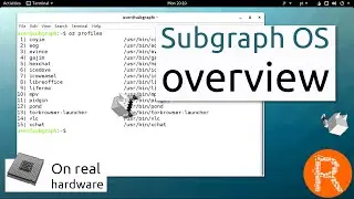 Subgraph OS overview |  Adversary resistant computing platform