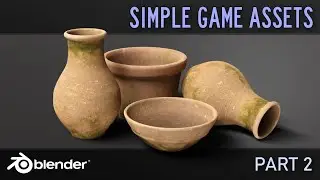 Making Simple Game Assets  |  Part 2  |   Easy  |  Blender 2.8