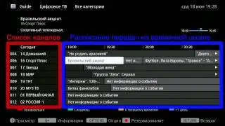 Настройка цифрового ТВ в телевизорах BRAVIA