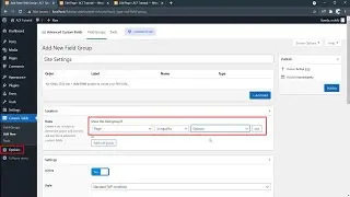 How to Create Options Page in WordPress Using Free ACF Advanced Custom Fields Plugins?