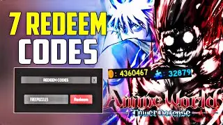 *NEW* ALL WORKING CODES FOR ANIME WORLD TOWER DEFENSE! ROBLOX ANIME WORLD TOWER DEFENSE CODES