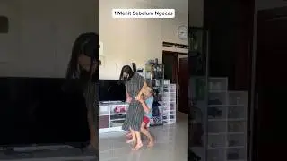 1 MENIT SEBELUM NGECAS VS 1 MENIT SESUDAH NGECAS 