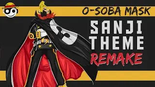 One Piece – SANJI O-Soba Mask Stealth Black Theme | HQ Remake | [Styzmask]