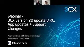 3CX Version 20 update 3 RC, App updates + Support Changes