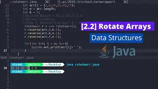 [2.2] Rotate Array in Java