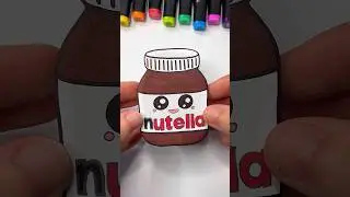 DIY Nutella Surprise Box with Paper | Paper Craft Ideas 