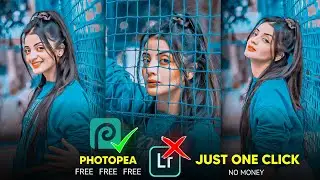 One click photo editing tutorial | Photopea photo editing | Photo editing