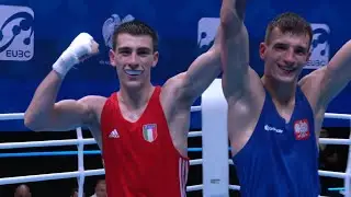Quarterfinals  (57kg) BALDASSI Michele (ITA) vs  BRACH Pawel (POL) | EUBC 2022