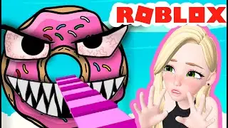 ПОБЕГ ОТ ПОНЧИКОВ в РОБЛОКС – Паркур в пекарне - Roblox Obby челлендж