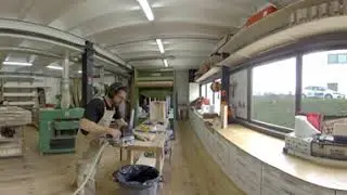 Découvrir le métier d'ébéniste en 360° avec Steven Leprizé (ARCA)
