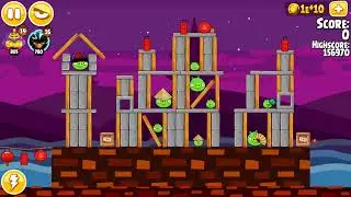 Angry Birds Moon Festival Mighty Eagle (100%)