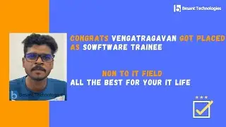 Software Engineer with 3LPA|Most trusted software training & Placement Institute|Besant Technologies