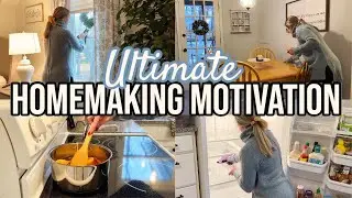 NEW! HOMEMAKING + CLEAN WITH ME 2022 | HOMEMAKING MOTIVATION