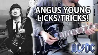 5 Angus Young Style Guitar Licks & Tricks! Guitar Lesson