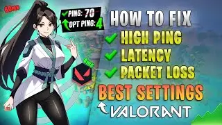 FIX ALL NETWORK ISSUES IN VALORANT! - Best Network Settings & Tweaks in 2024 ✅