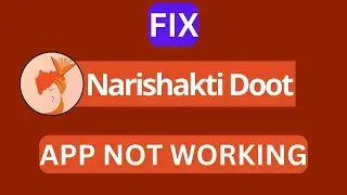 Fix  Nari Shakti Doot App Login Problem Error | Unexpected Error Nari Shakti (2024)