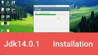 JDK 14.0.1 Installation for Windows Operating System