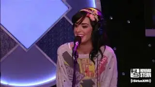 Katy Perry I Kissed a Girl on the Howard Stern Show