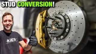 BMW F82 M4 GTS Wheel Stud Conversion (Works on F30, F32, F15, F25, F80, F82, F87, E90 and more!)