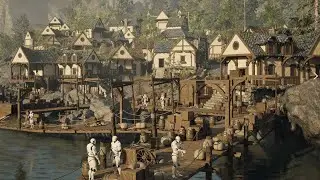 Medieval Town Docks | Unreal Engine 5 Showcase